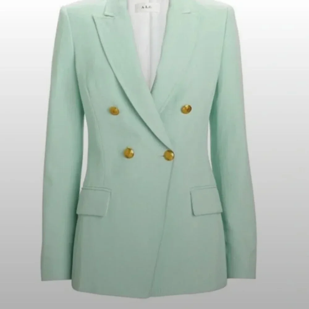 ALC Sedgwick Blazer - Mint/Mente/Seafoam - Size 2 - Picture 2 of 7